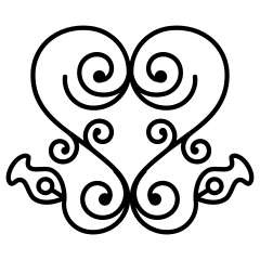 Adorno negro 6